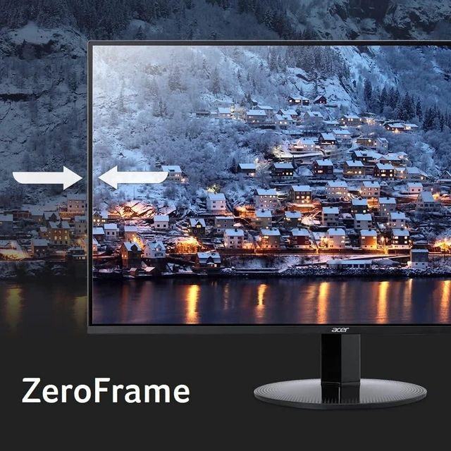 Alt view image 6 of 7 - 21.5in FHD 1920x1080 100Hz Office Monitor KB220Q H2bi 1ms, AdaptiveSync (FreeSync Compatible), sRGB 99%, HDMI, VGA, VESA Mountable, Bluelight Filter, Flickerless Technology