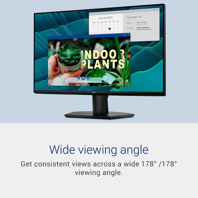 Alt view image 4 of 7 - 27 Monitor - SE2726H - 27-inch FHD (1920x1080) 144Hz 1ms Display, in-Plane Switching (IPS) Technology, AMD FreeSync, TÜV 3-Star 2X HDMI, Tilt