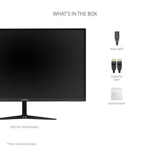 Alt view image 6 of 7 - VX2718-P-MHD 27 Inch 1080p Gaming Monitor, 180Hz and 1ms for Smooth Gameplay, FreeSync and Eye Care Technology for Comfortable Viewing, HDMI, and DisplayPort Inputs