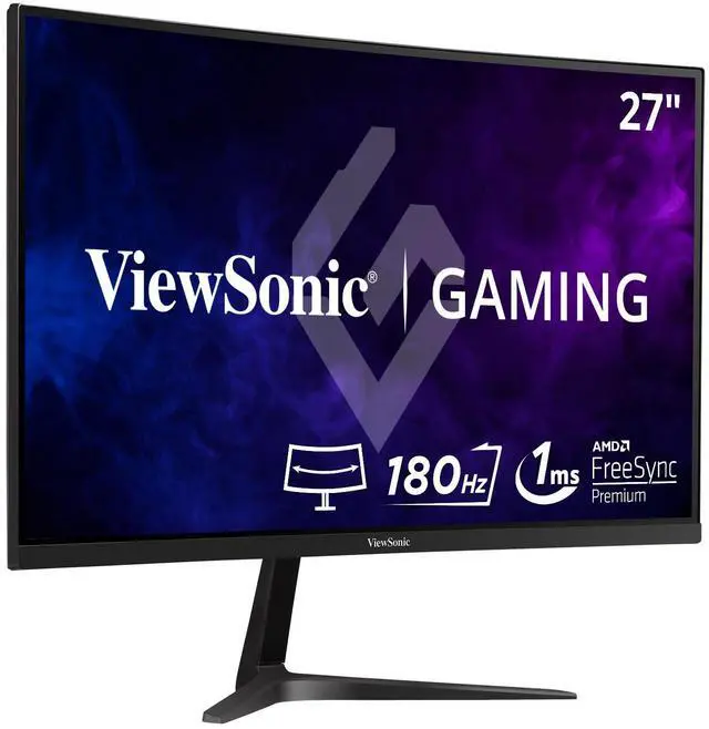 Main image of VX2718-2KPC-MHD 27 Inch 1440p Curved Gaming Monitor, 180Hz and 1ms for Smooth Gameplay, FreeSync Premium and Eye Care Technology for Comfortable Viewing, HDMI, and DisplayPort Inputs