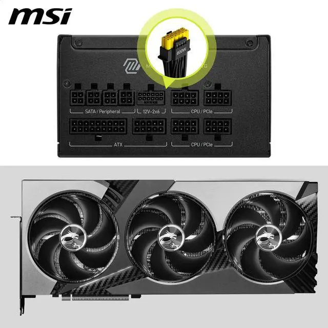 Alt view image 4 of 7 - MSI Computers, MAG A850GLS PCIE5
