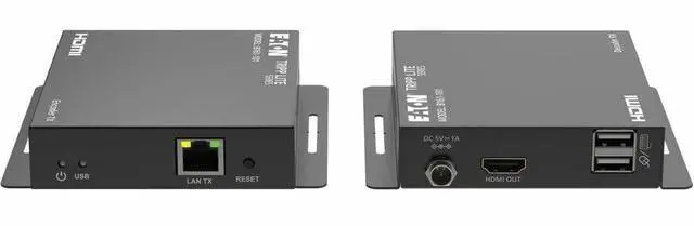 Alt view image 11 of 14 - Tripp Lite series HDMI over IP Decoder with KVM - 4K, TCP/IP, Up to 393 ft. (120 m) - 1 Output Device - 393.70 ft Range - 1 x Network (RJ-45) - 2 x USB - 1 x HDMI Out - 480p, 720p, 1080i, 1080p - 4K -