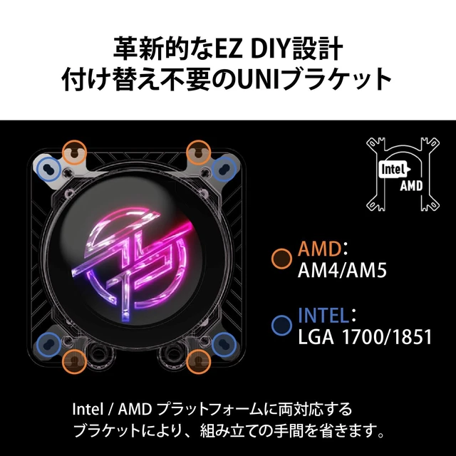 Alt view image 7 of 9 - MSI MPG CORELIQUID P13 360 AIO CPU Liquid Cooler - Full-Plane & Screwless Copper Base, Improved Water Channel Design, ARGB GEN2, CycloBlade 9, Split-Flow Radiator, Rifle Bearing Fans
