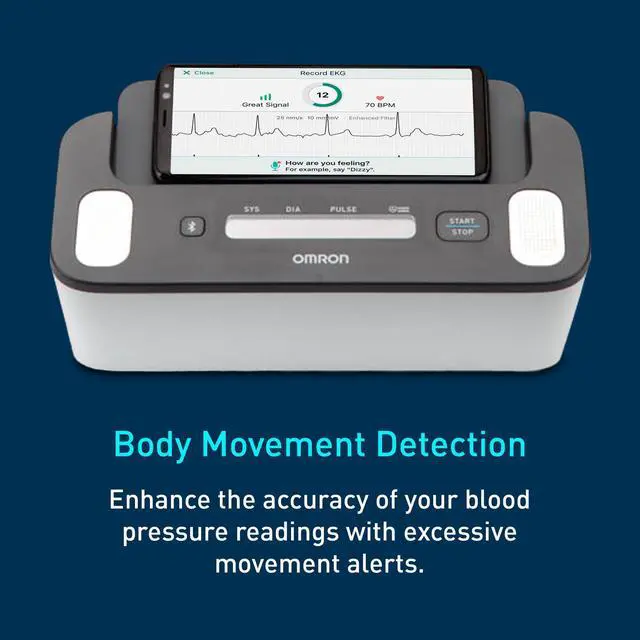 Alt view image 12 of 15 - OMRON Complete Upper Arm Blood Pressure Monitor & EKG