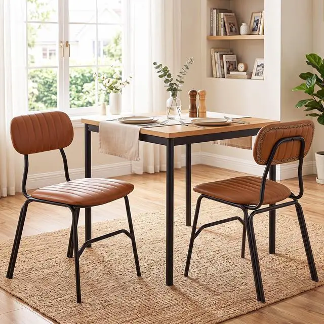 Alt view image 2 of 7 - GIANTEX Modern Dining Chairs Set of 4