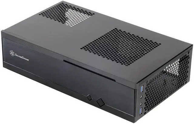 Main image of Silverstone SST-ML05B - Milo Slim HTPC Silent Mini-ITX Computer Case, Black
