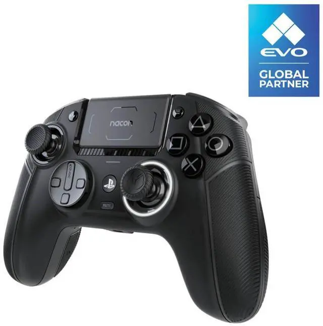 Main image of Nacon Revolution 5 Pro Officially Licensed PlayStation Wireless Controller | For PS5 / PS4 / PC - Hall Effect Joysticks and Triggers, Trigger Stops, Mappable Buttons, 8-way and 4-Way D-pad - Black