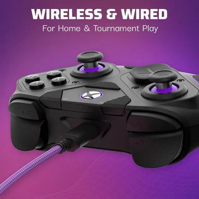 Alt view image 5 of 7 - PDP Victrix Pro BFG Wireless Gaming Controller for Xbox Series X|S, Xbox One, Windows 10/11, Modular Gamepad, Dolby Atmos Audio, Remappable Buttons, Customizable Triggers/Paddles/D-Pad, PC App, Black