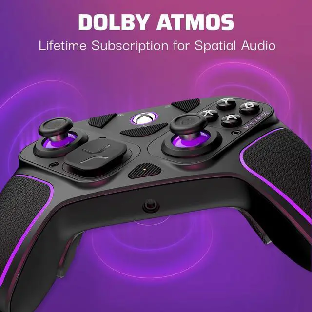Alt view image 6 of 7 - PDP Victrix Pro BFG Wireless Gaming Controller for Xbox Series X|S, Xbox One, Windows 10/11, Modular Gamepad, Dolby Atmos Audio, Remappable Buttons, Customizable Triggers/Paddles/D-Pad, PC App, Black