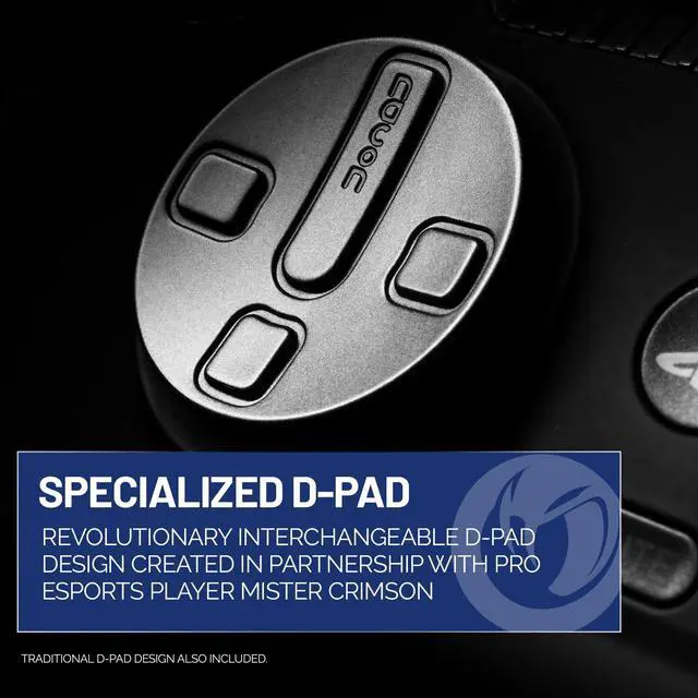 Alt view image 7 of 7 - Nacon Revolution 5 Pro Officially Licensed PlayStation Wireless Controller | For PS5 / PS4 / PC - Hall Effect Joysticks and Triggers, Trigger Stops, Mappable Buttons, 8-way and 4-Way D-pad - Black