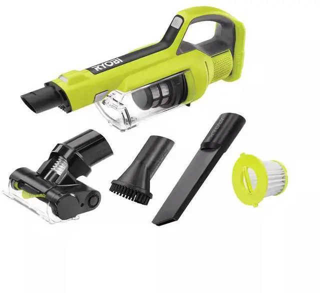 Main image of ONE+ 18V Cordless Hand Vacuum with Powered Brush with Hand Vacuum Replacement HEPA Filters (2-Pack)