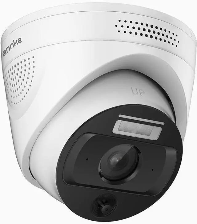 Main image of ANNKE Smart Heat Detection Security Camera, AI Fire Detection, Temperature Alarm, 4-Color Indicator, 4MP Resolution, 2.8mm@30fps, 136° Wide Angle, Two-Way Audio, Smart Dual-Light, IP67 Waterproof