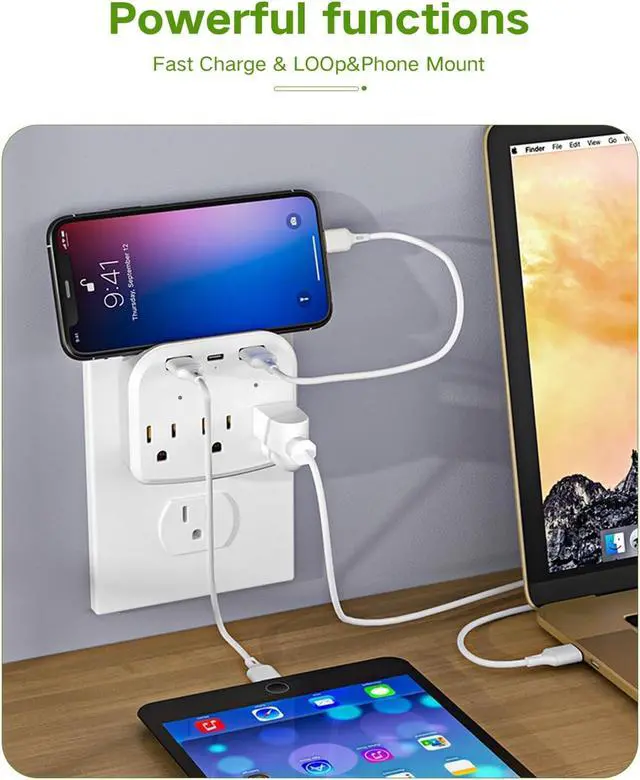 Alt view image 3 of 5 - Hidden Wall Outlet Camera, 1080P Dual-Band 2.4G/5GHz WiFi Security Camera with Motion Detection for Indoor Home, Baby & Pet Monitoring