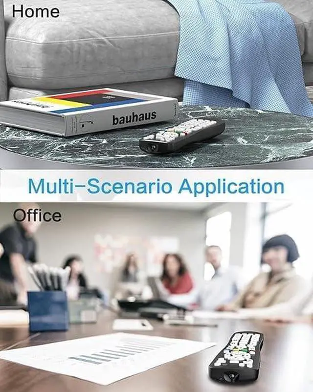 Alt view image 6 of 7 - TV Remote Camera 2 in 1 Use WiFi HD 1080P Hidden Camera TV Remote Spy Camera with Video and Motion Detection for Indoor Home Security Camera Wireless Nanny Cam