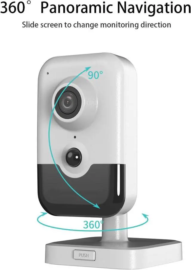 Alt view image 6 of 7 - HIKVIS0N_Indoor 8MP DS-2CD2483G2-I PoE Home Security IP Camera with PIR Human Detection, 120dB WDR, H.265+ Compression, Human/Vehicle Classification, PoE/DC Power