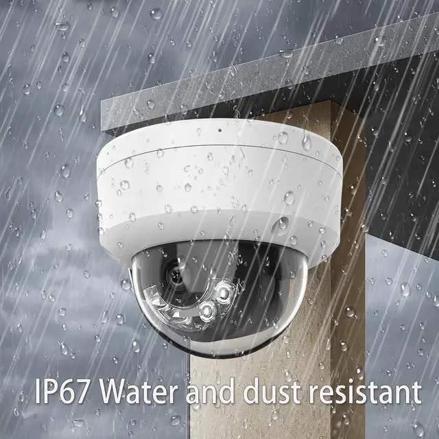 Alt view image 4 of 7 - DS-2CD1143G2-LIUF HIKVIS0N_4MP Dome PoE Camera, Smart Hybrid Light, Human/Vehicle Detection, IP67 & IK08 Rating, 2.8MM H.265+ Compression, SD Storage, International English Version