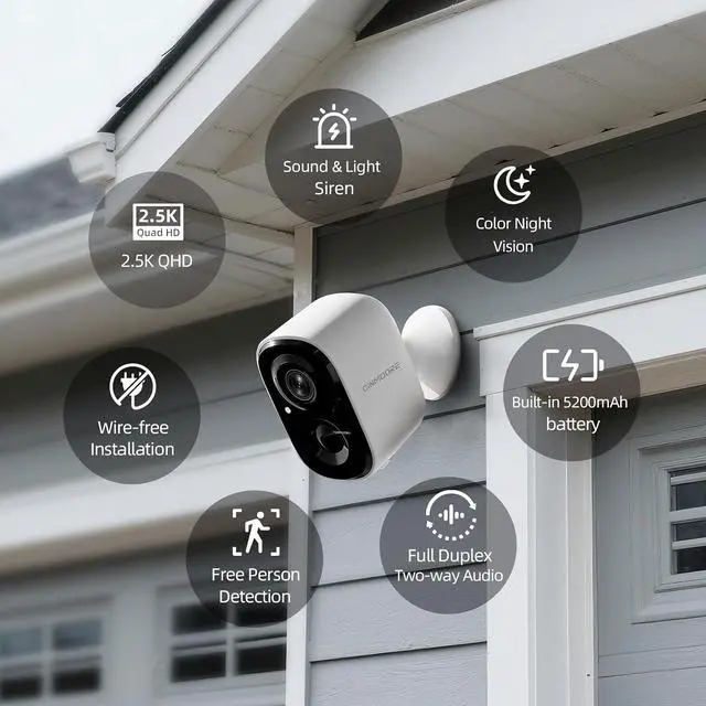 Alt view image 6 of 7 - Security Camera Combo