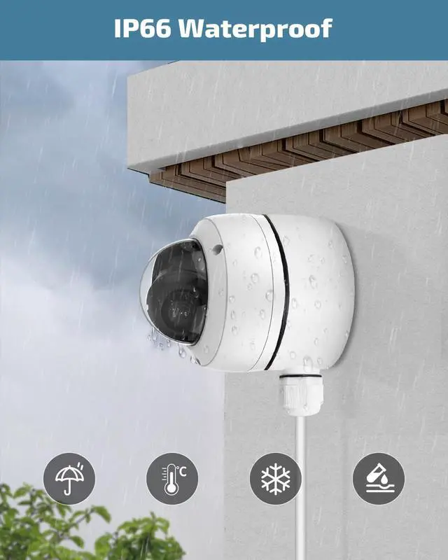 Alt view image 5 of 7 - Metal Security Camera Junction Box for HIK Dome Cameras