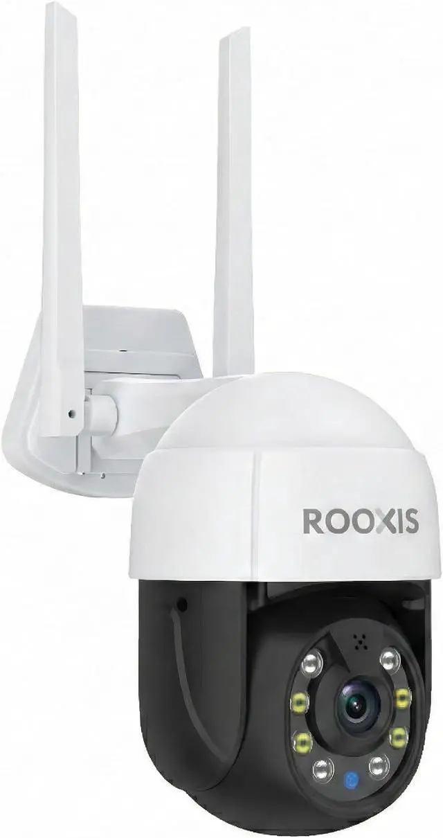 Main image of Wireless Outdoor Security Camera, 2026 Upgraded 4K WiFi Floodlight Camera with Siren, Color Night Vision, 360° PTZ, Motion Tracking & Patrol, 2-Way Audio, Alexa Compatible