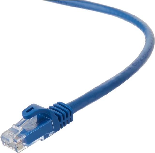 Alt view image 3 of 3 - Monoprice Cat6 Ethernet Patch Cable - 1 Feet - Blue (12-Pack) Snagless RJ45, 550MHz, UTP, Pure Bare Copper Wire, 24AWG - FLEXboot Series