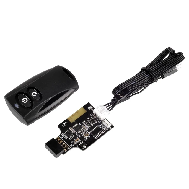 Alt view image 6 of 7 - Silverstone Technology Wireless Remote Computer Power/Reset Switch, USB 2.0 9-pin ES02-USB (SST-ES02-USB-USA)