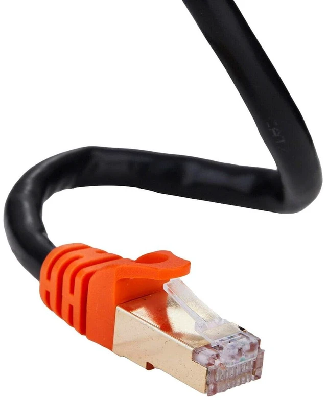 Alt view image 5 of 6 - Cables Direct Online 50FT Cat7 Outdoor Ethernet Cable 26AWG SFTP Heavy-Duty Cat 7 Networking Patch Cord RJ45 Waterproof Direct Burial