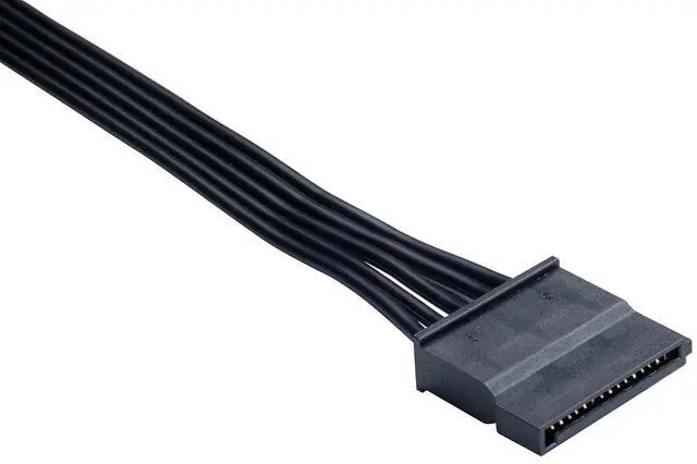 Alt view image 6 of 7 - Phanteks (PH-CBKT-G5S_BK01) Revolt Cable Kit, PCIe Gen5 Starter Set, 12VHPWR, Individually Sleeved Cables with Combs, Compatible with Revolt and AMP Series Power Supplies, Black