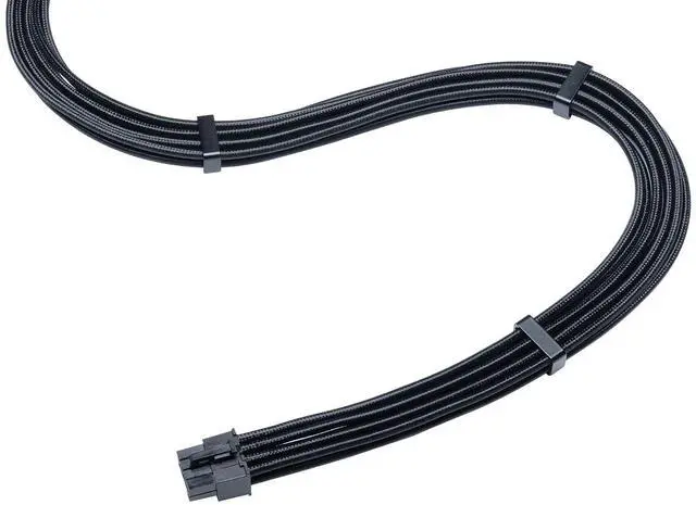 Alt view image 7 of 7 - Phanteks (PH-CBKT-G5S_BK01) Revolt Cable Kit, PCIe Gen5 Starter Set, 12VHPWR, Individually Sleeved Cables with Combs, Compatible with Revolt and AMP Series Power Supplies, Black