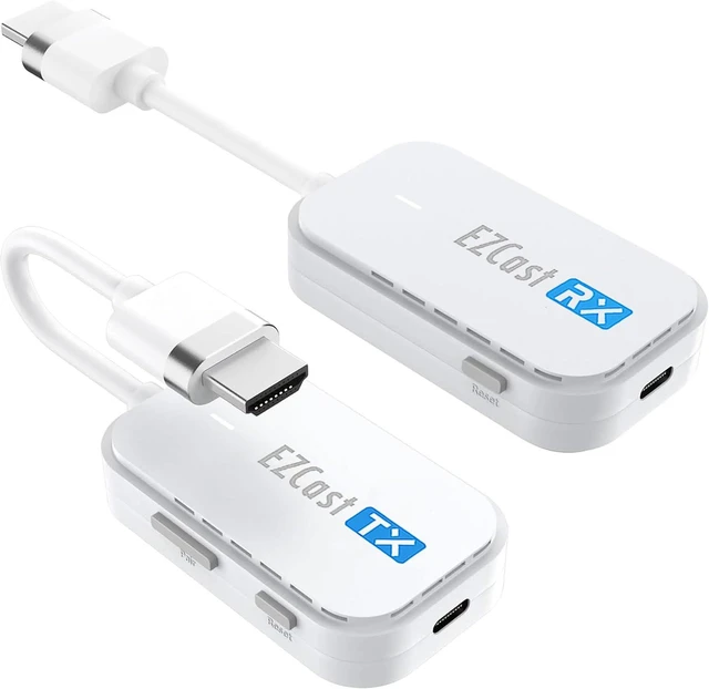 Main image of EZCast Wireless HDMI Transmitter & Receiver, 1080P 60Hz, Screen Mirroring and Extending for Laptop/PC/Tablet, 30m Range