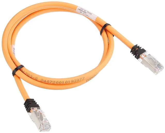 Alt view image 2 of 3 - Panduit Cat6A S/FTP Rj-45 Networking Cable 1 m S/FTP (S-STP) Orange