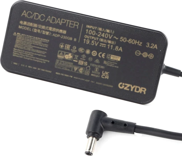 Main image of 230W 19.5V 11.8A ADP-230GB B Charger for Asus ROG Zephyrus S GX531GW GX701GX GX701GW GX701GV GL702V GX501V Strix Scar II GL704GM-DH74 GL703GM-DS74 Gaming Laptop AC Adapter