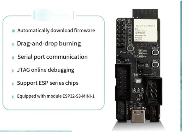 Alt view image 6 of 6 - ESP-Prog-2 Program Downloader ESP-Prog-2 Debugger Serial Communication, JTAG in-Circuit Debugging Support