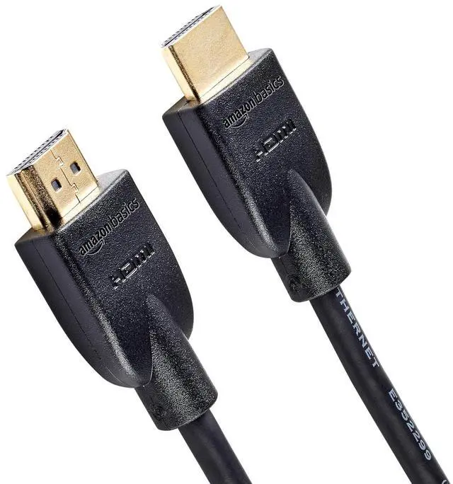 Main image of Amazon Basics High-Speed HDMI Cable (18 Gbps, 4K/60Hz) - 6 Feet, Pack of 24, Black