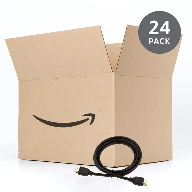 Alt view image 5 of 5 - Amazon Basics High-Speed HDMI Cable (18 Gbps, 4K/60Hz) - 6 Feet, Pack of 24, Black