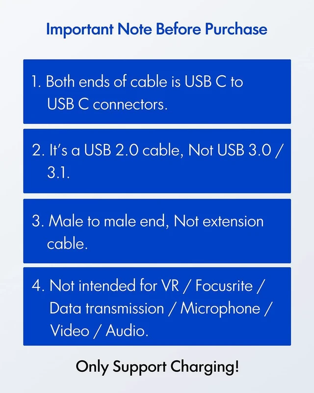 Alt view image 2 of 7 - USB C to USB C Cable 20ft, Super Long USB Type C to Type C Cable 60W PD Fast Charger Cord Braided Compatible with Samsung Galaxy S23 S22 S21 S20 Ultra Plus Note 20, Pixel, Pad Pro/Air, MacBook Pro/Air