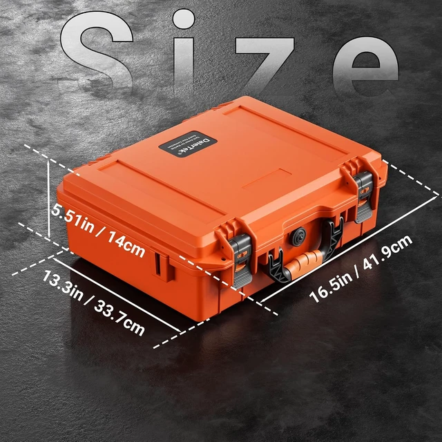 Alt view image 2 of 6 - Rugged Hard Case for Starlink Mini Waterproof Shockproof Storage with Custom Foam