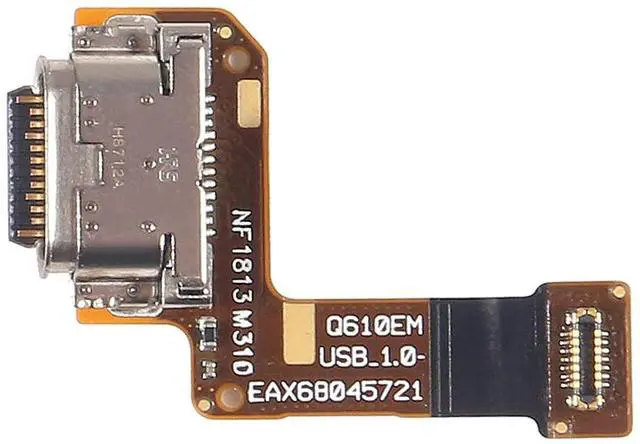 Alt view image 5 of 5 - Type-C USB Port Replacement USB Port Charging Flex Cable for LG Q7 Plus/Q7 Q610/Q610TA/MetroPCS Q610MA (for LG Q7 Plus/Q7 Q610)