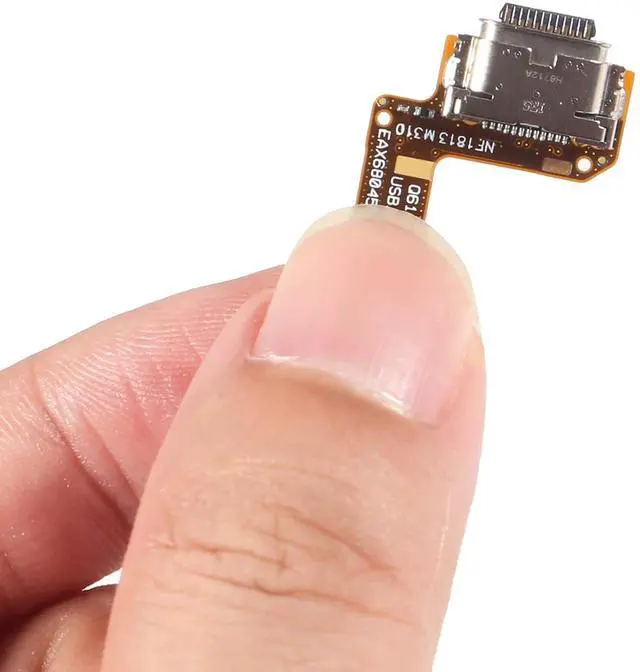 Alt view image 3 of 5 - Type-C USB Port Replacement USB Port Charging Flex Cable for LG Q7 Plus/Q7 Q610/Q610TA/MetroPCS Q610MA (for LG Q7 Plus/Q7 Q610)