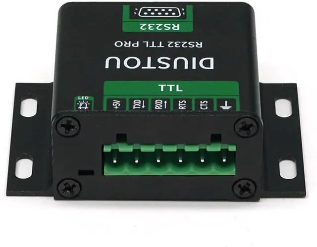 Alt view image 5 of 7 - SP3232 Isolated RS232 to TTL Converter Module with Metal Enclosure Industrial Serial Port Adapter Board with Electrical Isolation Protection 3.3V/5V DB9 Male