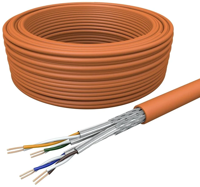 Main image of Draka 95413-GB 50m Network Cable 4x2xAWG23/1 Solid Shielded CAT7