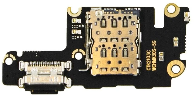 Alt view image 2 of 7 - USB Charging Port Dock Connector Board Flex Cable for Xiaomi Mi 10T 6.67"