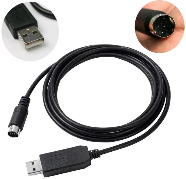 Alt view image 7 of 7 - Youtang USB to Mini Din 10 Pin Cable for Yaesu FTM Series, PC Connection Interface SCU-20/SCU-56 with PL2303GT Chipset (1M/3.3FT)
