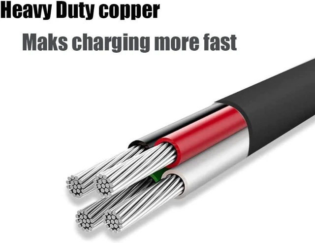 Alt view image 2 of 4 - Replace Bose Headphones qc35 Charger SoundSport QuietComfort 35 35 Compatible for Bose SoundLink Color Color 2 II Mini 2 II Revolve Revolve+(5FT Cable+Power Adapter)