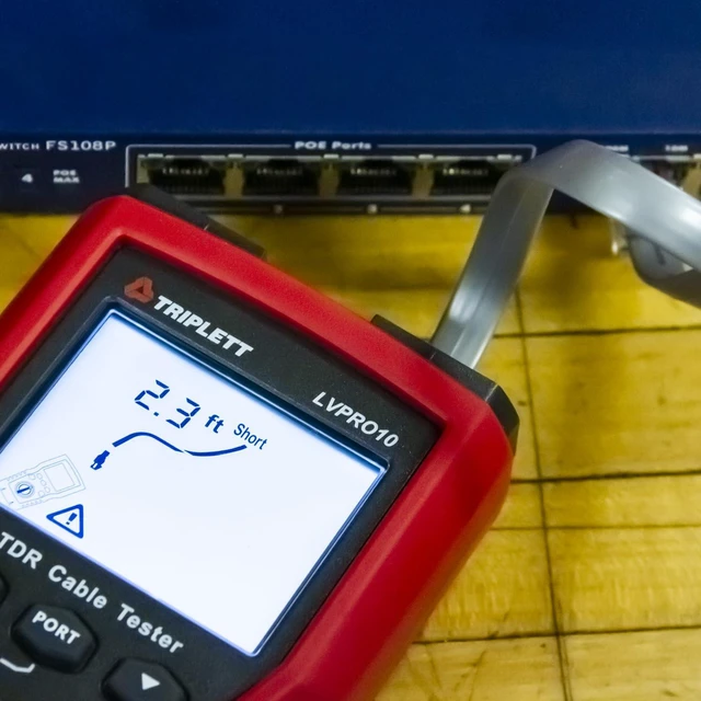 Alt view image 4 of 7 - Triplett LVPRO10 TDR/Cable Tester - Test and Trace Both Twisted Pair (CAT5E/6/6A/8) and Coax Cables