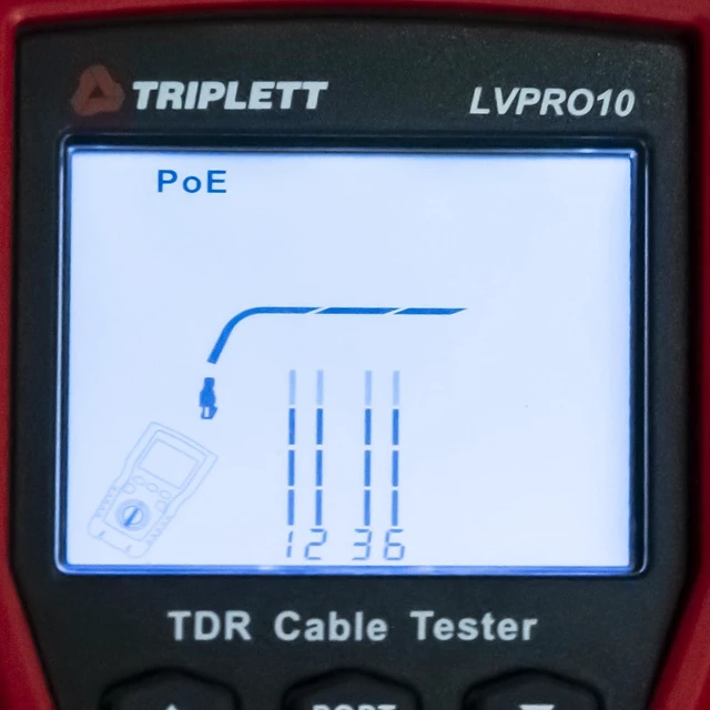Alt view image 5 of 7 - Triplett LVPRO10 TDR/Cable Tester - Test and Trace Both Twisted Pair (CAT5E/6/6A/8) and Coax Cables