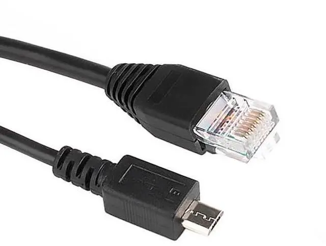 Main image of Micro USB to RJ45 RS232 Serial Console Cable for Routers Switches and Firewall