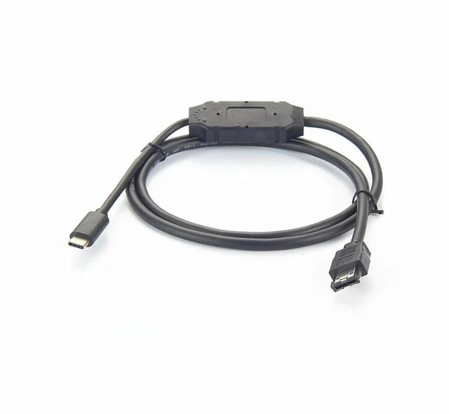 Alt view image 4 of 6 - USB C to E Sata Cable 1Meter