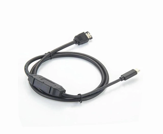 Alt view image 5 of 6 - USB C to E Sata Cable 1Meter