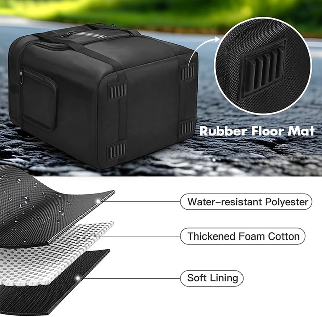 Alt view image 5 of 7 - Travel Case for BLUETTI AC180 Portable Power Station, Outdoor Carrying Case Storage Bag Compatible with BLUETTI AC180 Portable Power Supply Accessories (Bag Only)