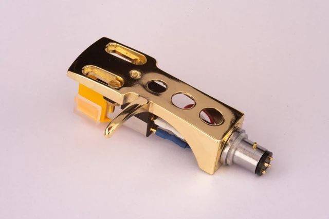 Main image of Gold plated Headshell, cartridge, needle for Denon DP500M, DP300F SP, DP60I, DPA100, DP1300 mk2, DP1100, DP1200, DP1250, DP1700, DP33F, DP3700, DP40F, DP6700, DP790, DP900M, DP7D